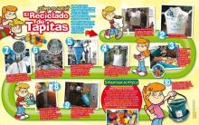 Proceso de Reciclado de tapitas de Plástico